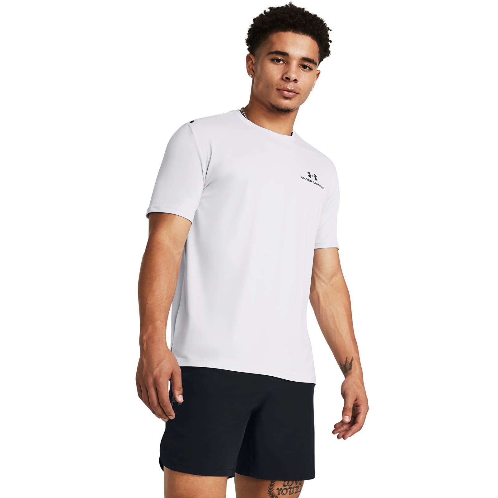 Magliette Under Armour Rush Energy Ss Halo Gray
