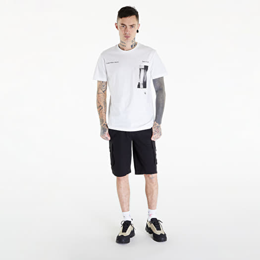 T shirts Calvin Klein Jeans Serenity Multi Graphic White Queens