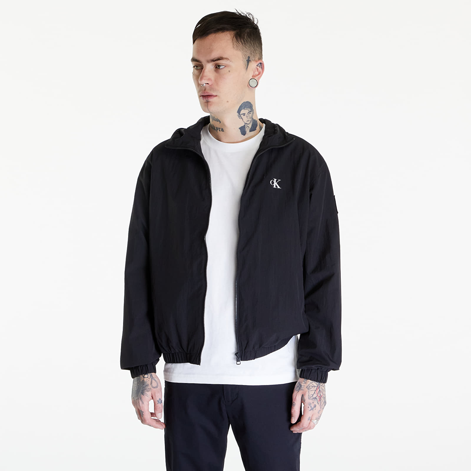 Windbreakers Calvin Klein Jeans Windbreaker Black Queens