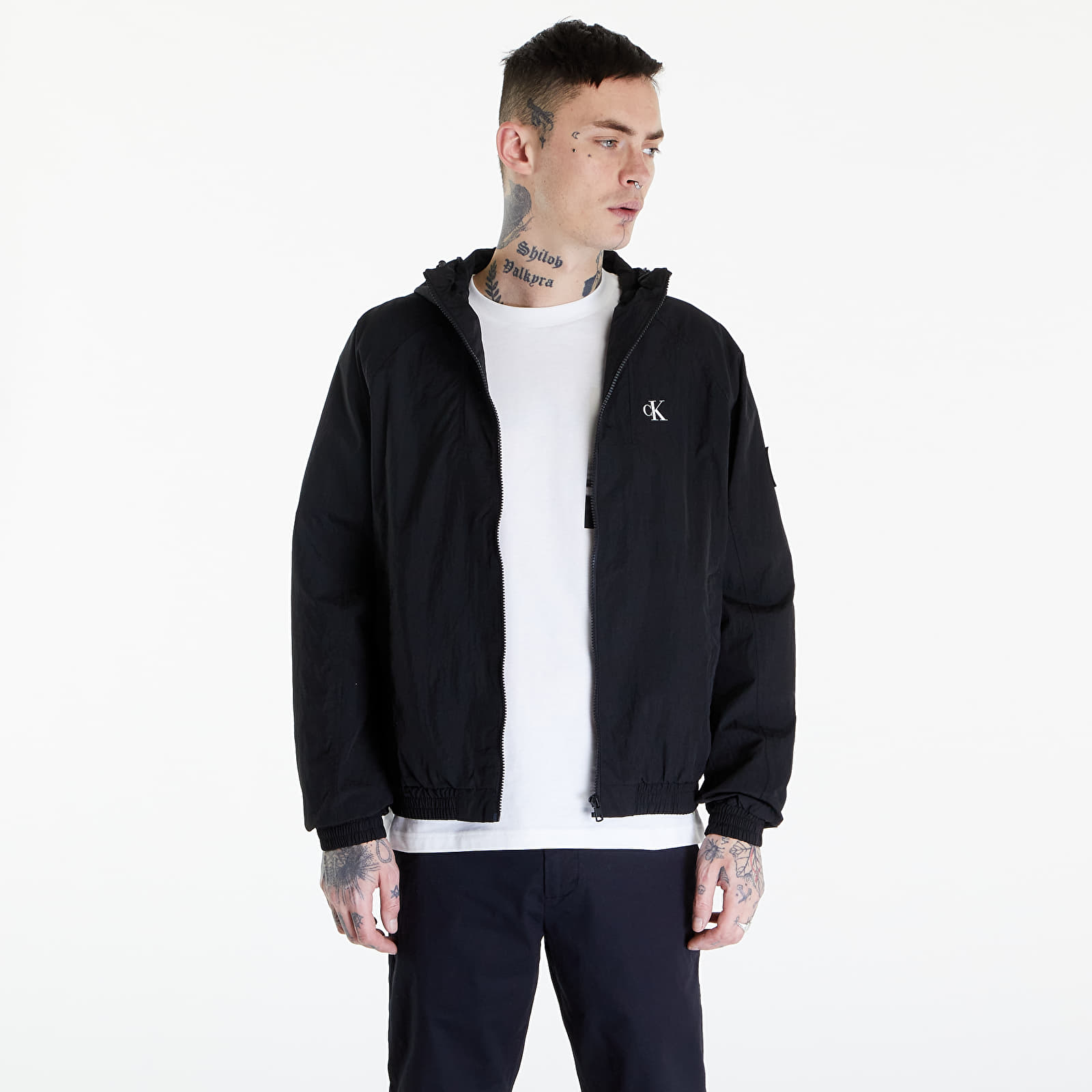 Chaquetas Calvin Klein Jeans Unpadded Hooded Harr Black
