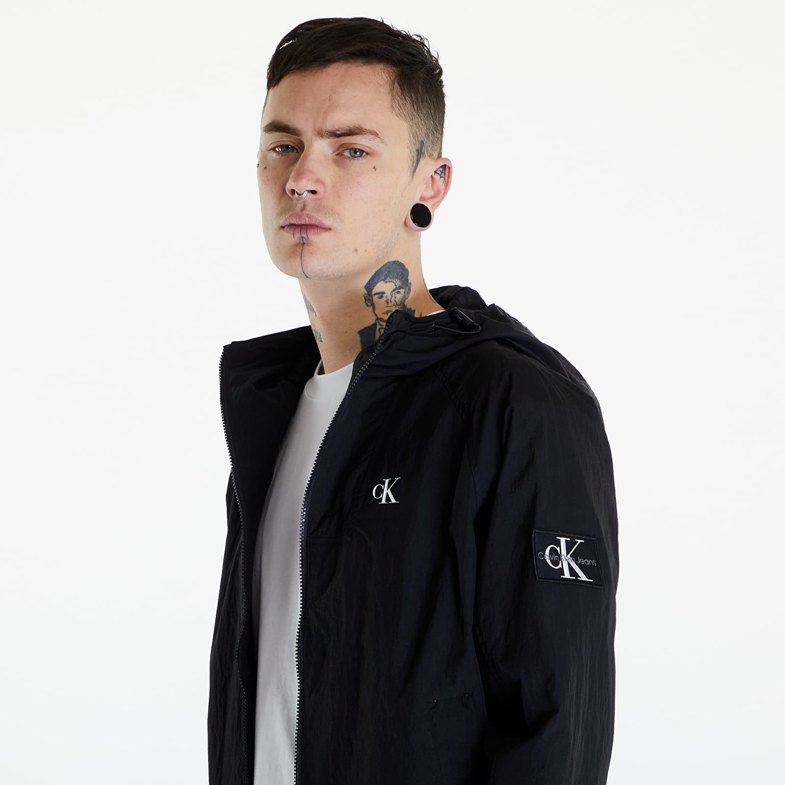 Chaquetas Calvin Klein Jeans Unpadded Hooded Harr Black