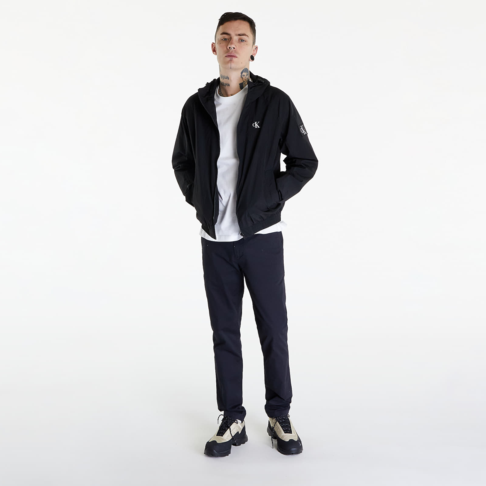 Chaquetas Calvin Klein Jeans Unpadded Hooded Harr Black