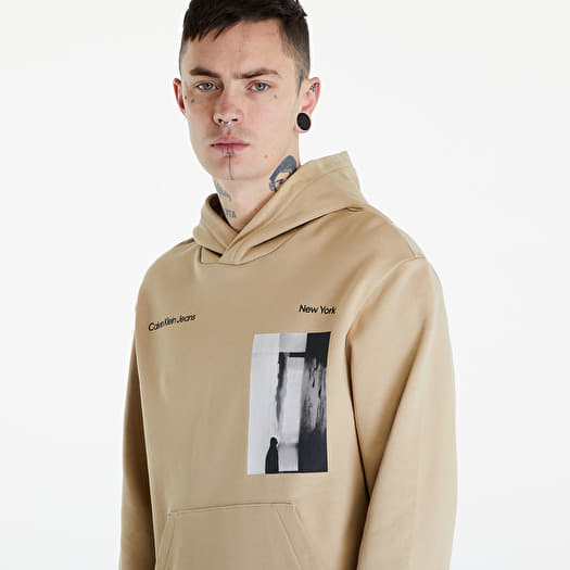 Mens Hoodies Ck Essential Regular Hoodie Calvin Klein Mens Relaxed