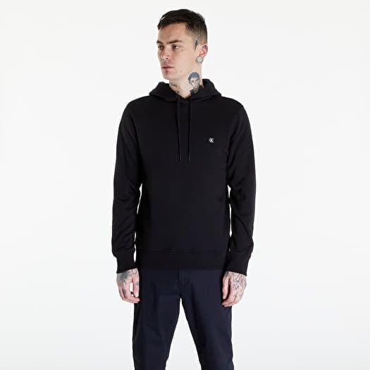 Mikina Calvin Klein Jeans Ck Embro Badge Hoodie Black