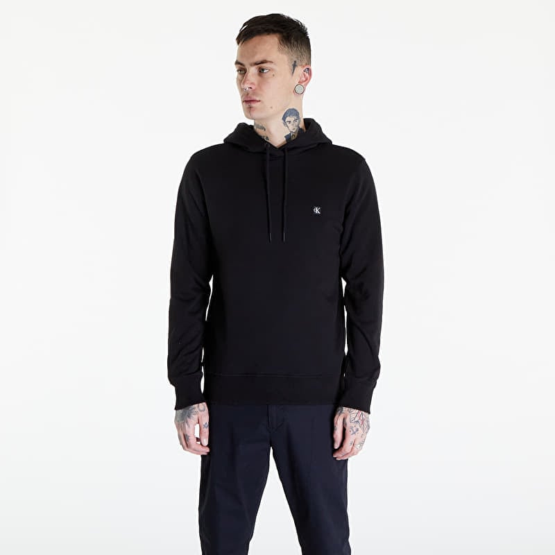 Mikina Calvin Klein Jeans Ck Embro Badge Hoodie Black