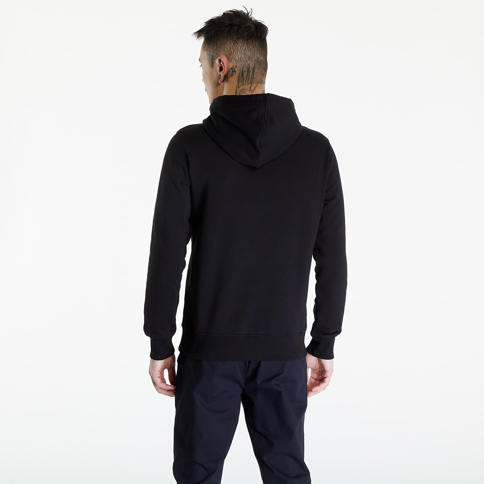 Mikiny Calvin Klein Jeans Ck Embro Badge Hoodie Black
