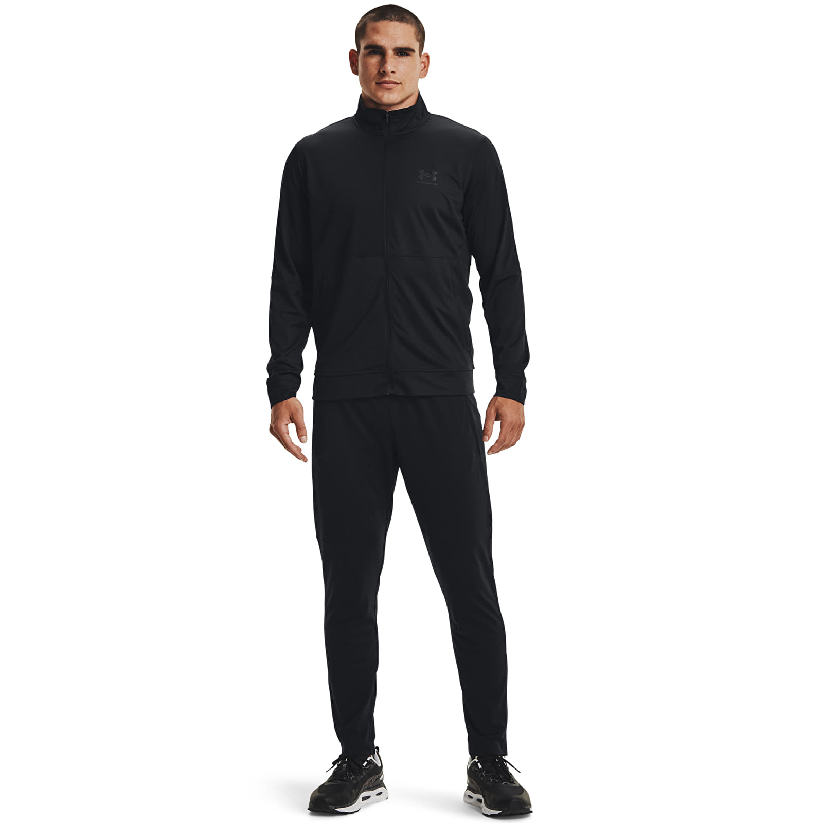Jeans en broeken Under Armour Pique Track Pant Black