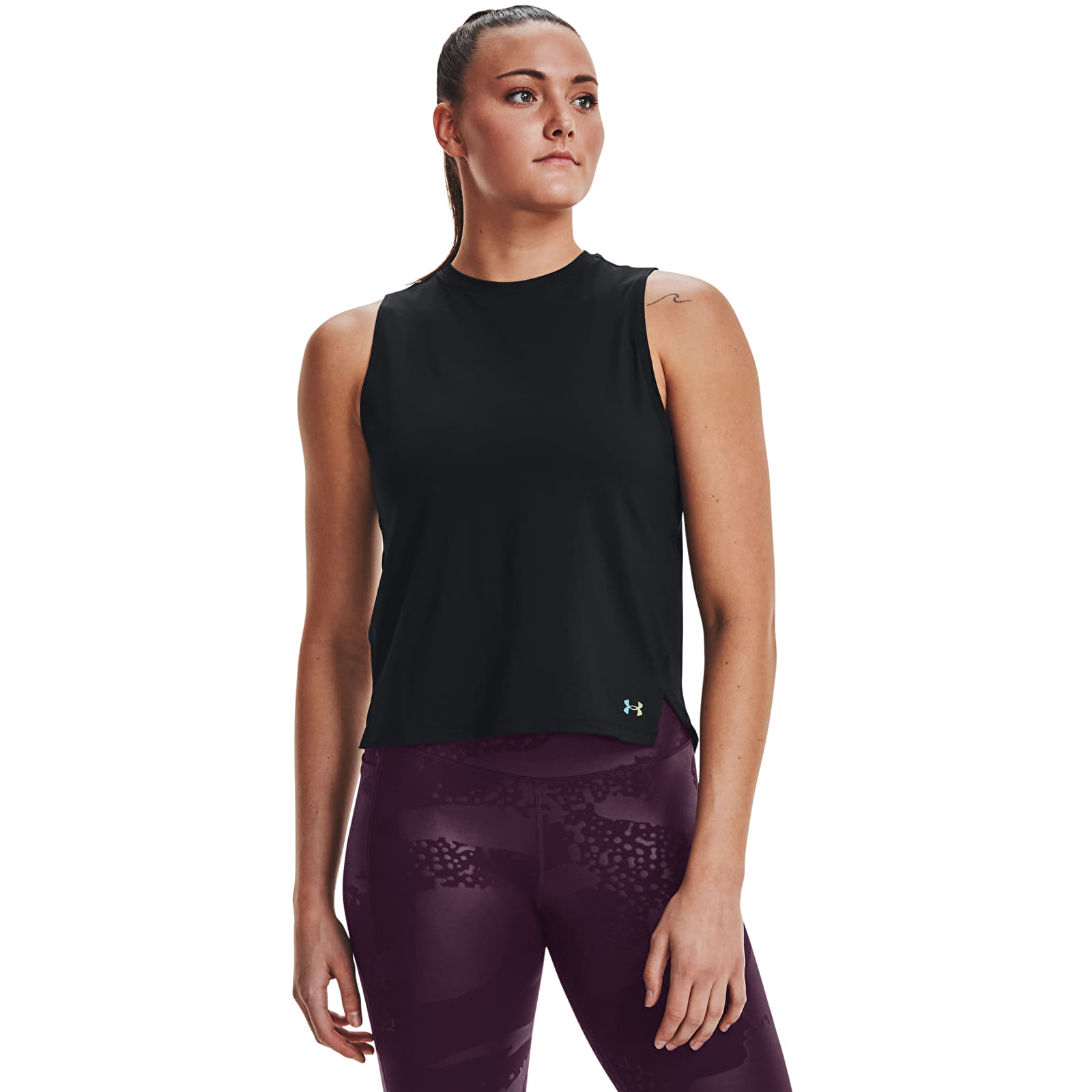 Camisetas de tirantes Under Armour Rush Tank Black
