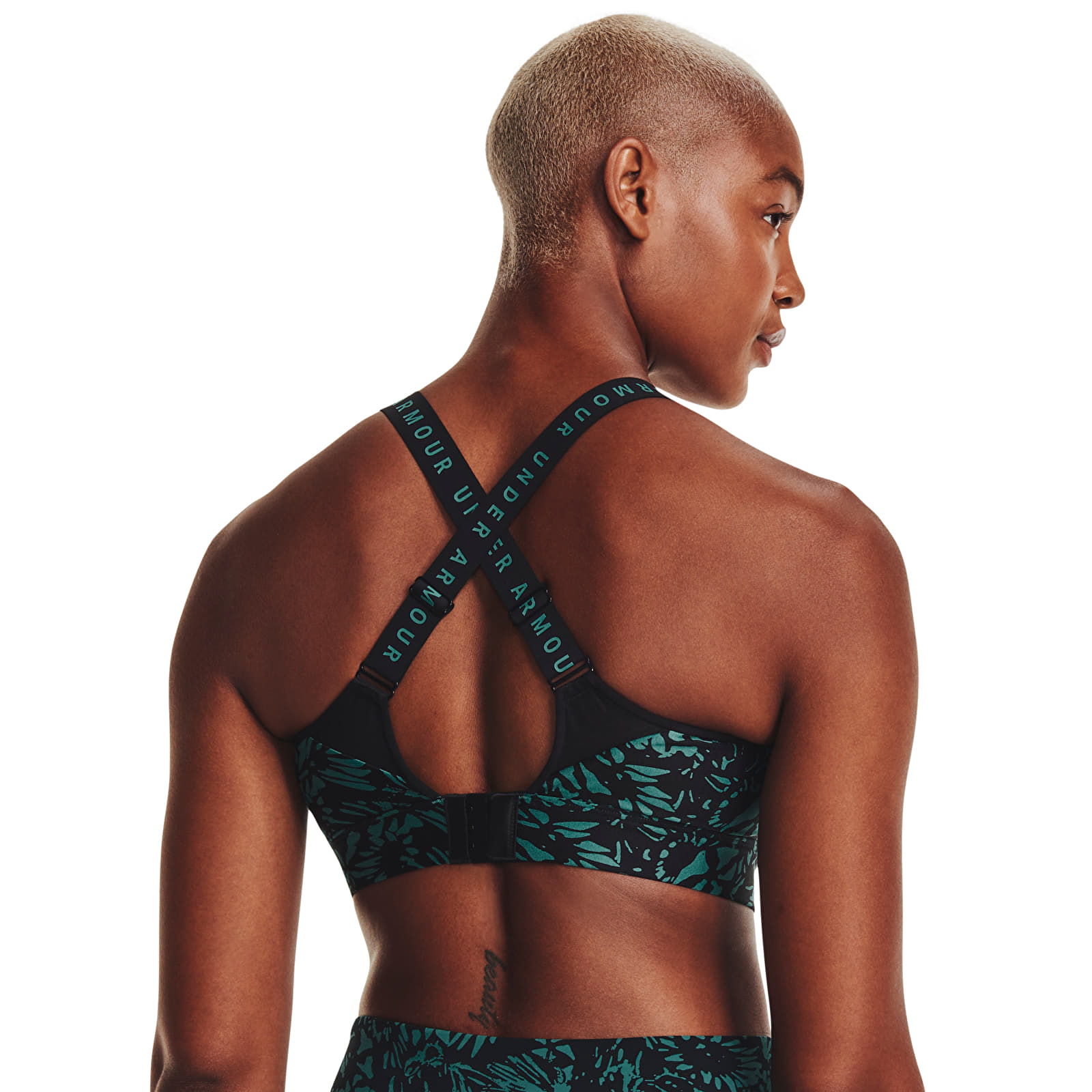Bras Under Armour Infinity High Print Bra Black