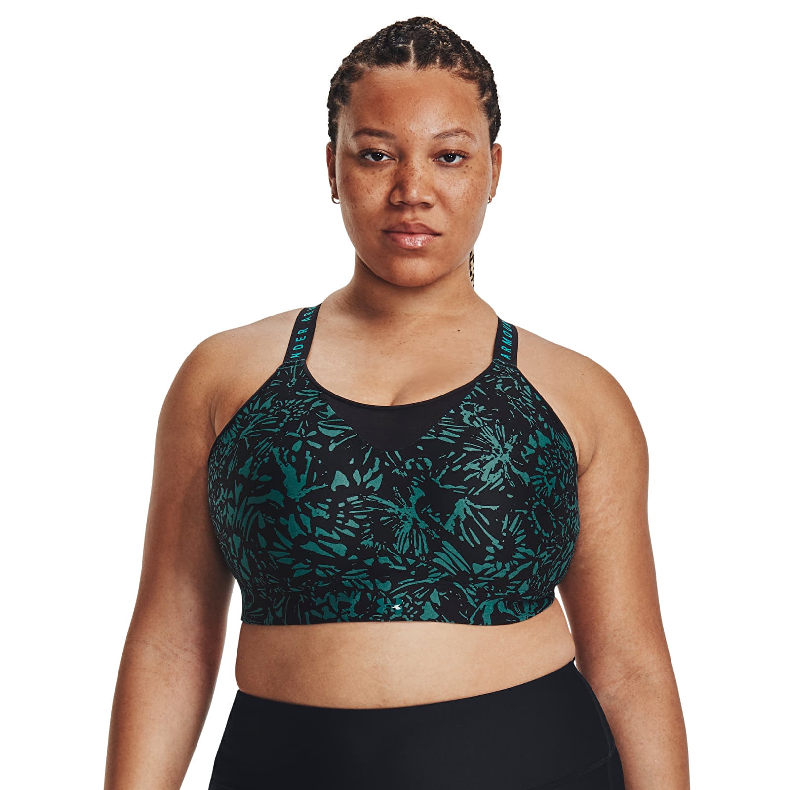 Bras Under Armour Infinity High Print Bra Black