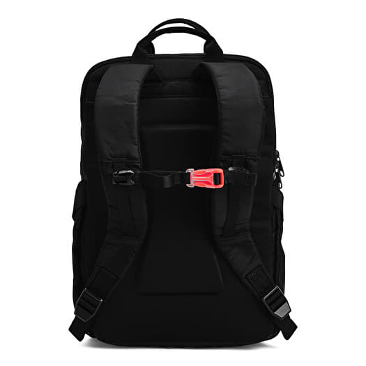 Under armour red and black backpack on sale