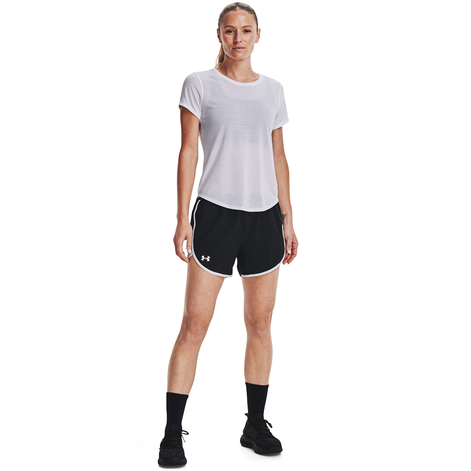 Pantalones cortos Under Armour Fly By Elite 5'' Short Black