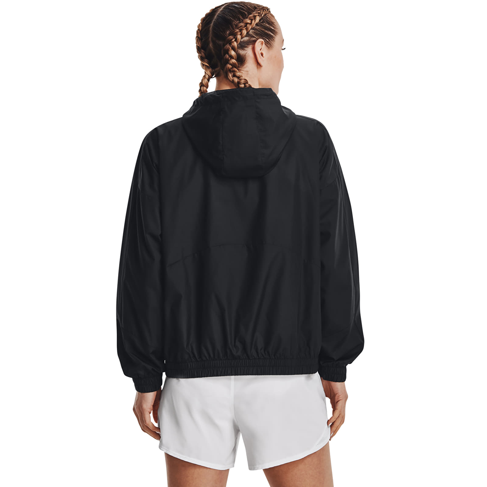 Bundy Under Armour Rush Woven Fz Jacket Black