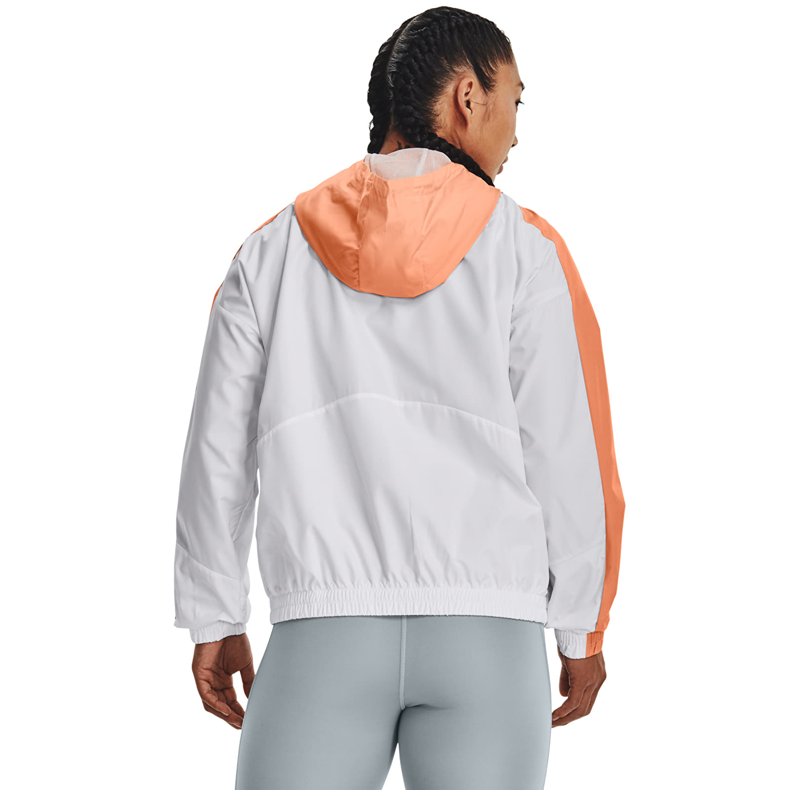 Jakker Under Armour Rush Woven Fz Jacket White