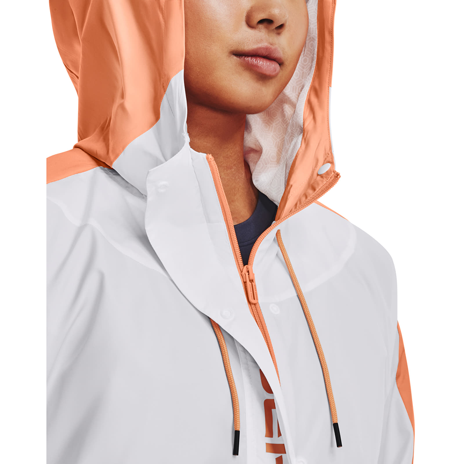 Jakker Under Armour Rush Woven Fz Jacket White