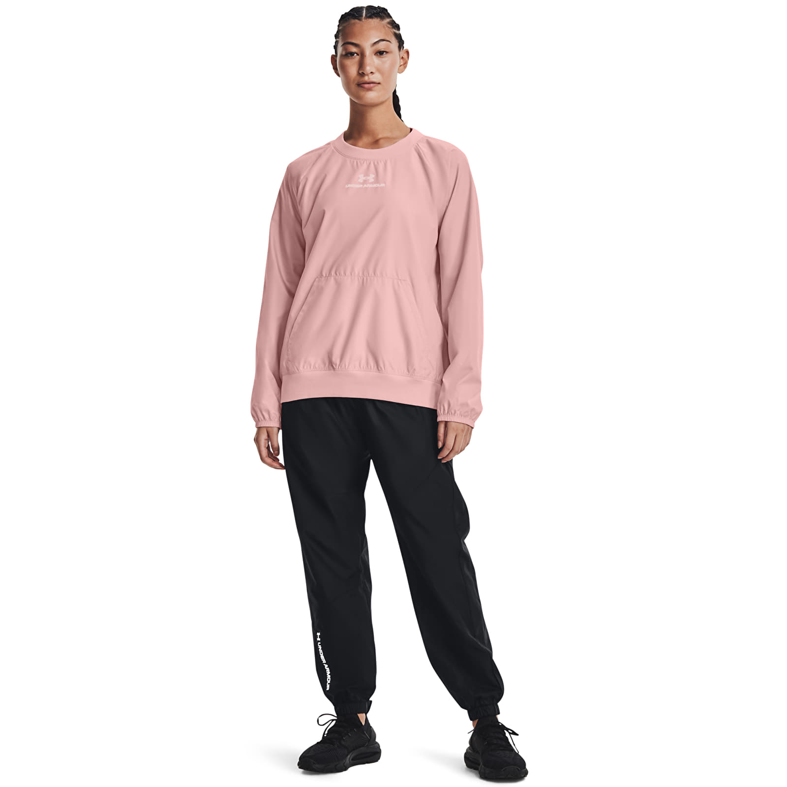 Hosen Under Armour Rush Woven Pant Black
