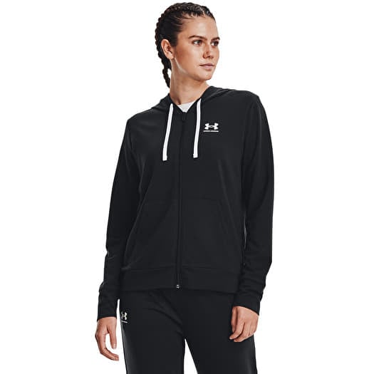 Sudadera Under Armour Rival Terry Fz Hoodie Black