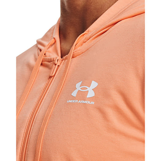 Under armour top hoodie orange
