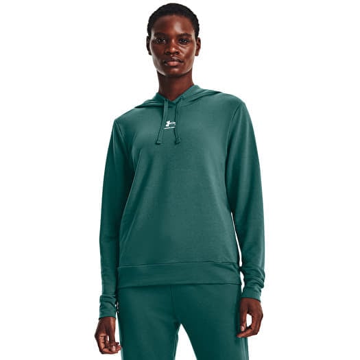 Bluza Under Armour Rival Terry Hoodie Green