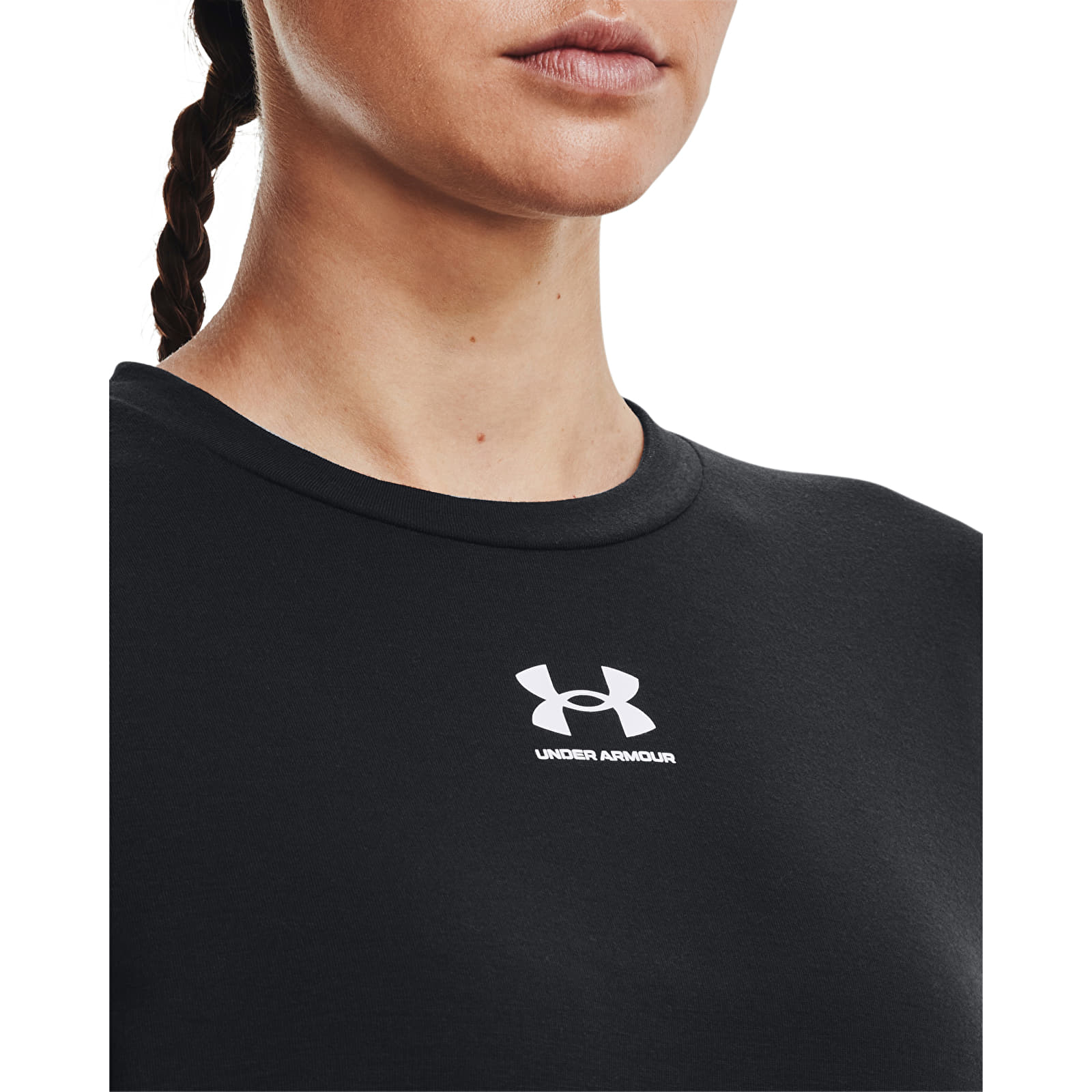 Mikiny Under Armour Rival Terry Crew Black