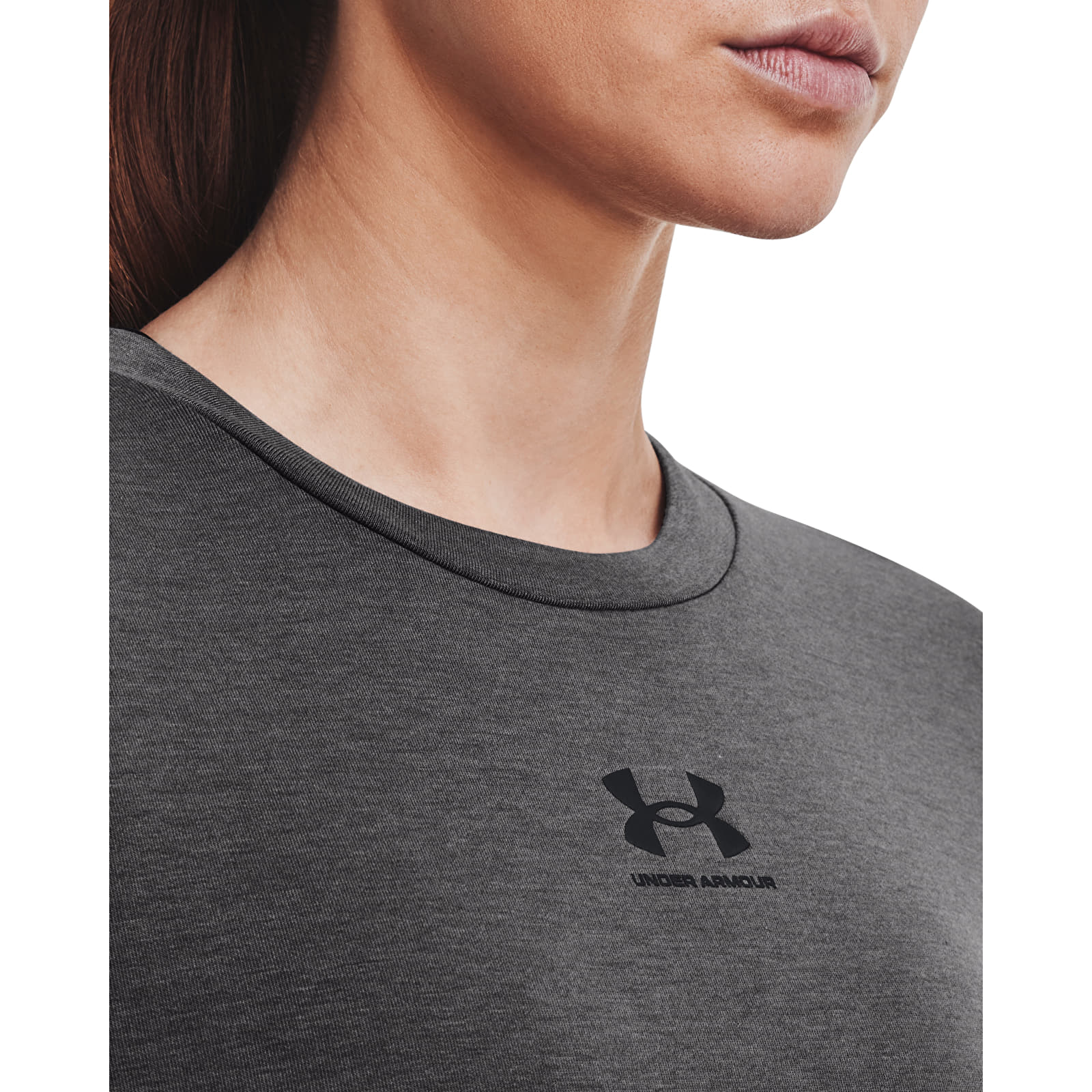 Sudaderas Under Armour Rival Terry Crew Jet Gray
