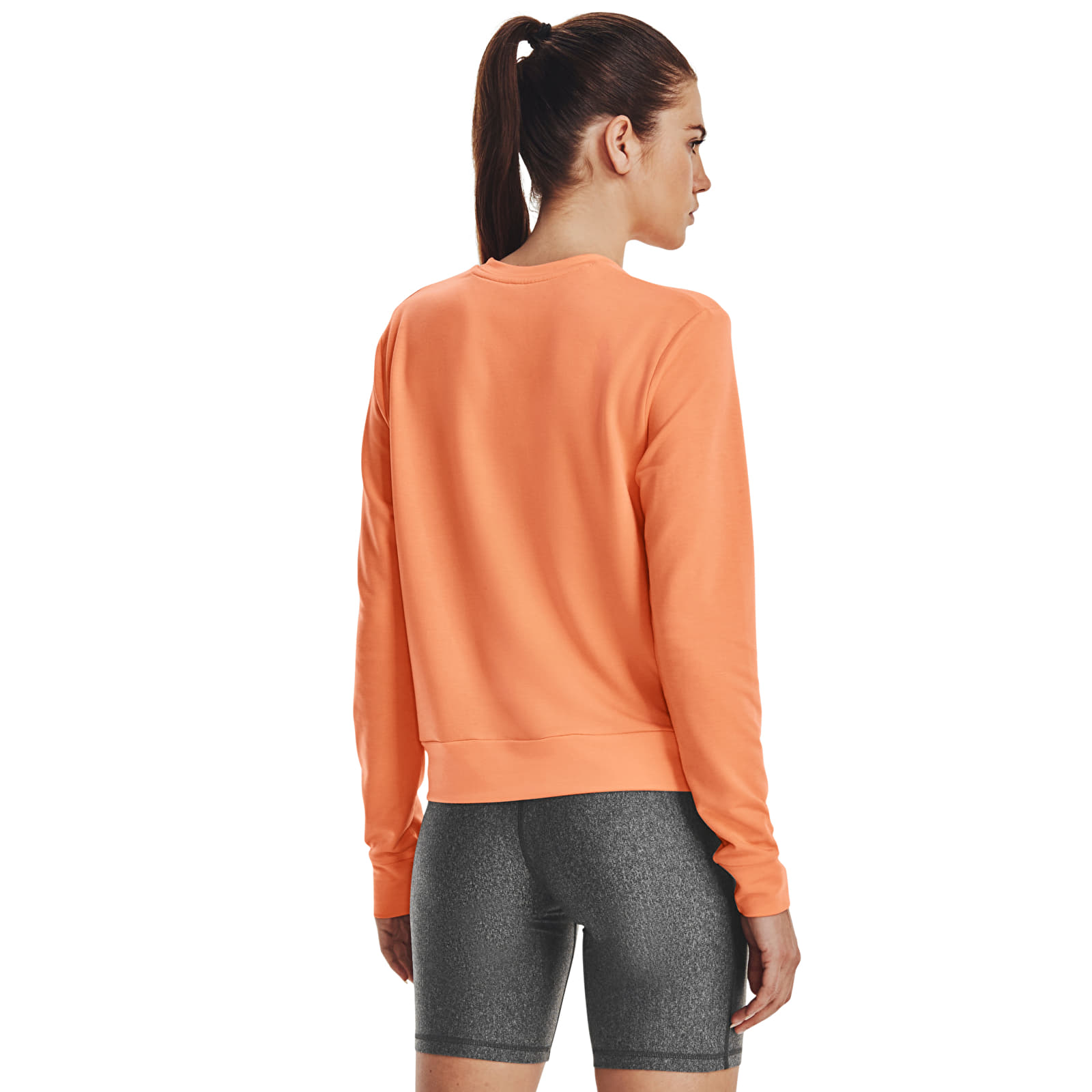 Sudaderas Under Armour Rival Terry Crew Orange