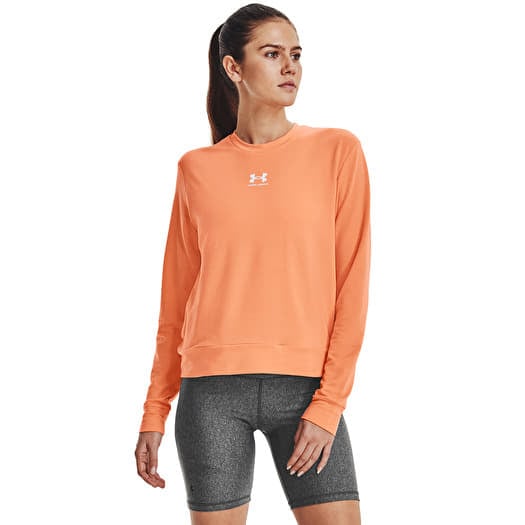 Bluza Under Armour Rival Terry Crew Orange