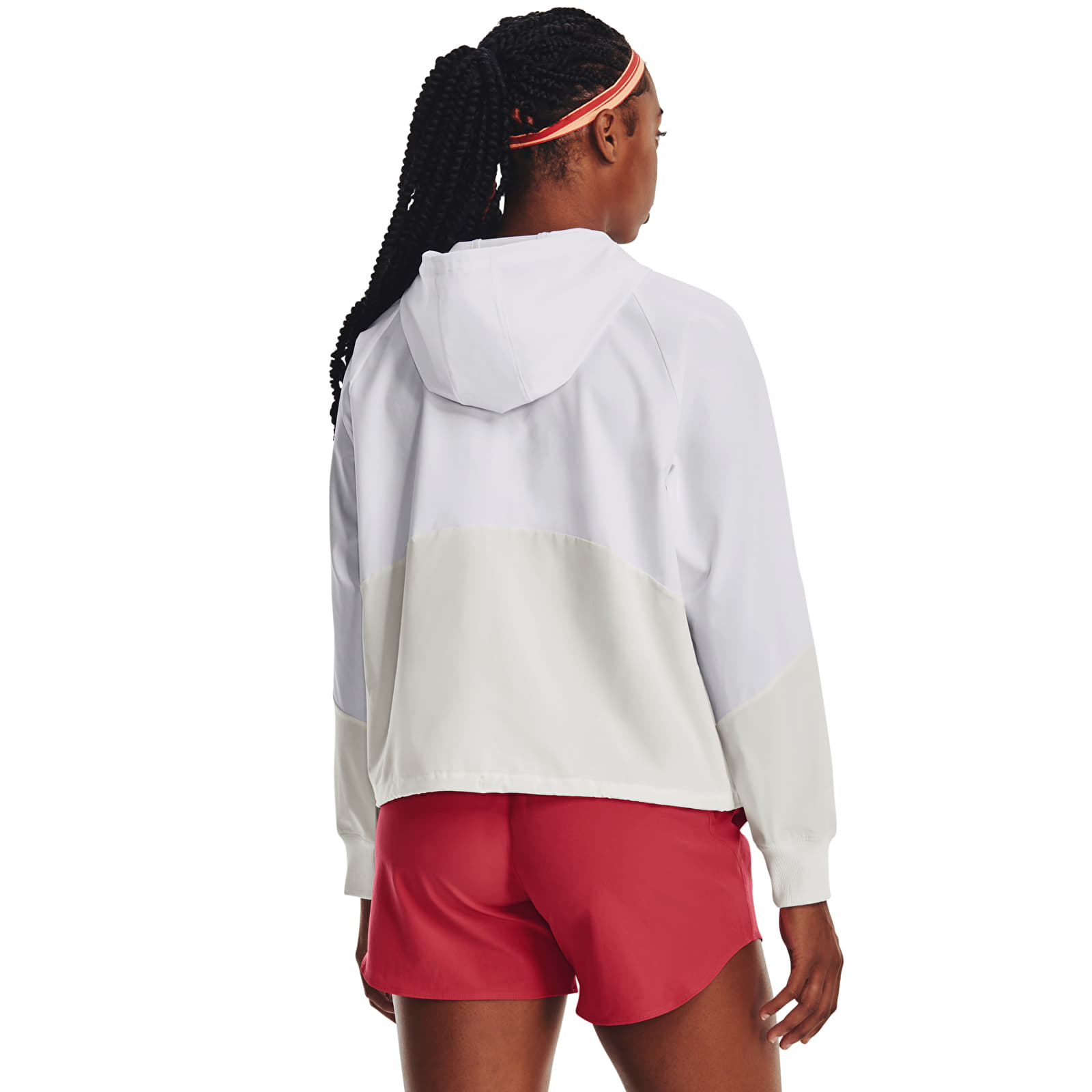 Jackets Under Armour Woven Fz Jacket White