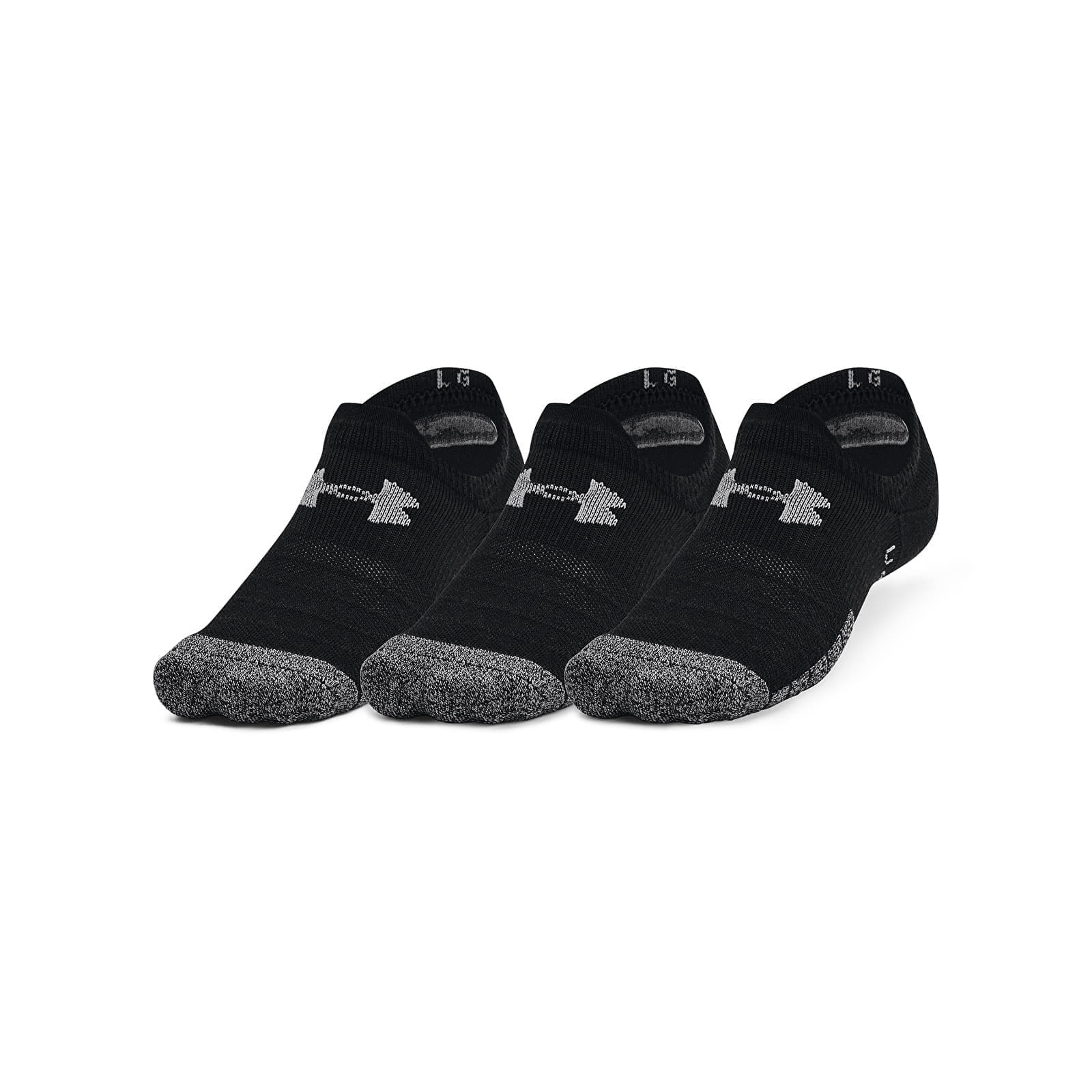 Under Armour Heatgear Ultralowtab 3-Pack Black M