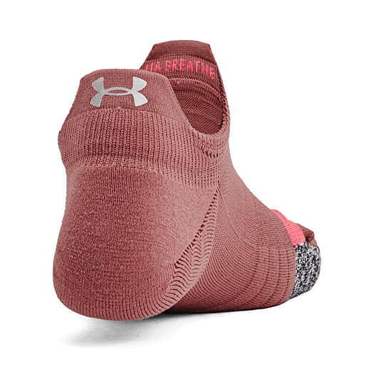 Skarpetki Under Armour Breathe 2 No Show Tab 2Pk Red Queens