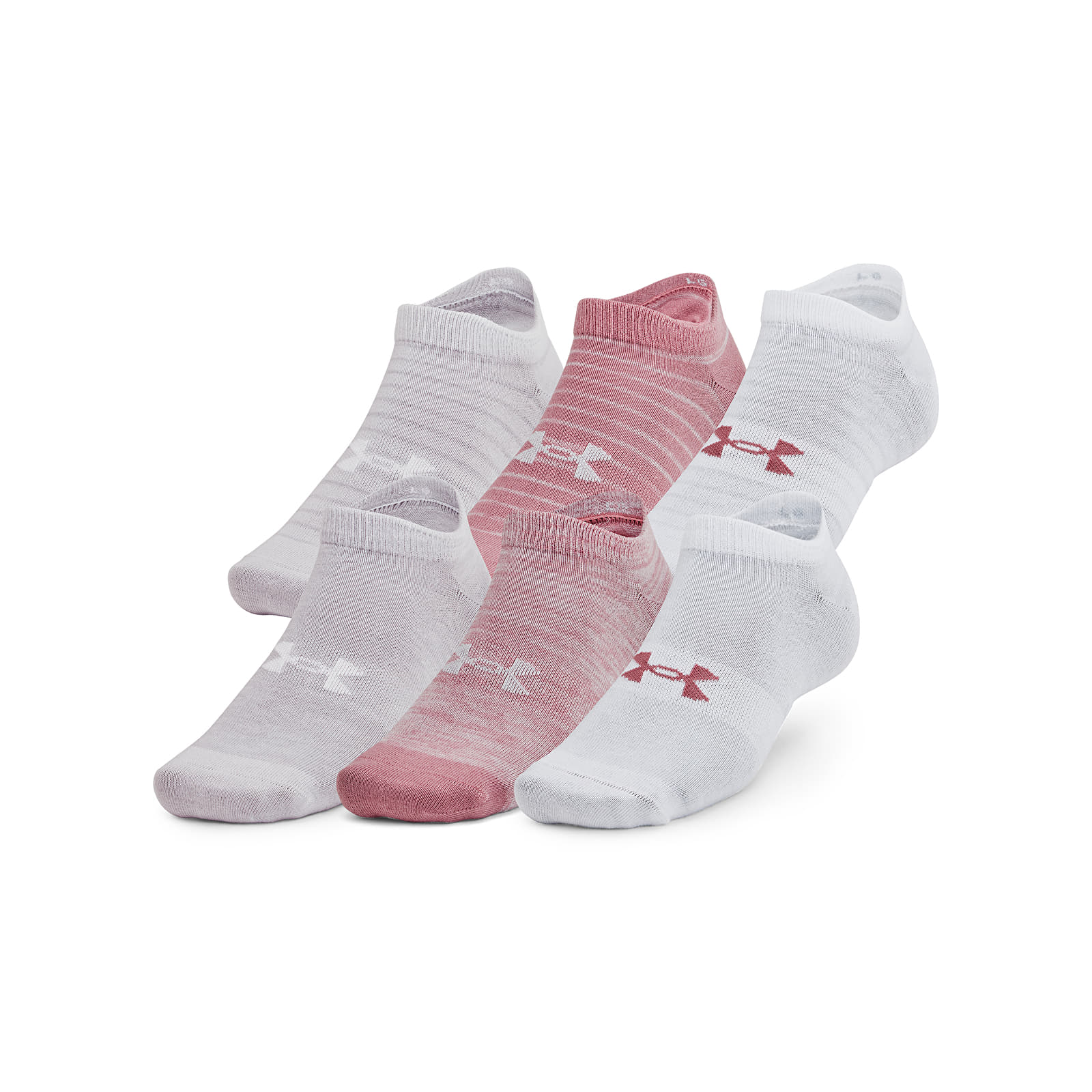 Sokken Under Armour Essential No Show 6-Pack Pink Elixir