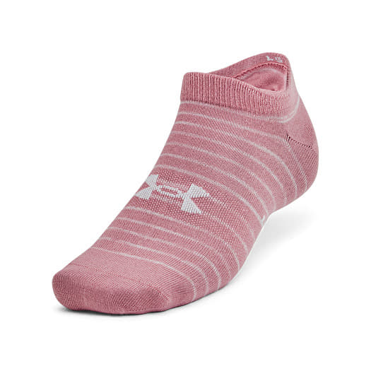 Socken Under Armour Essential No Show 6 Pack Pink Elixir Queens
