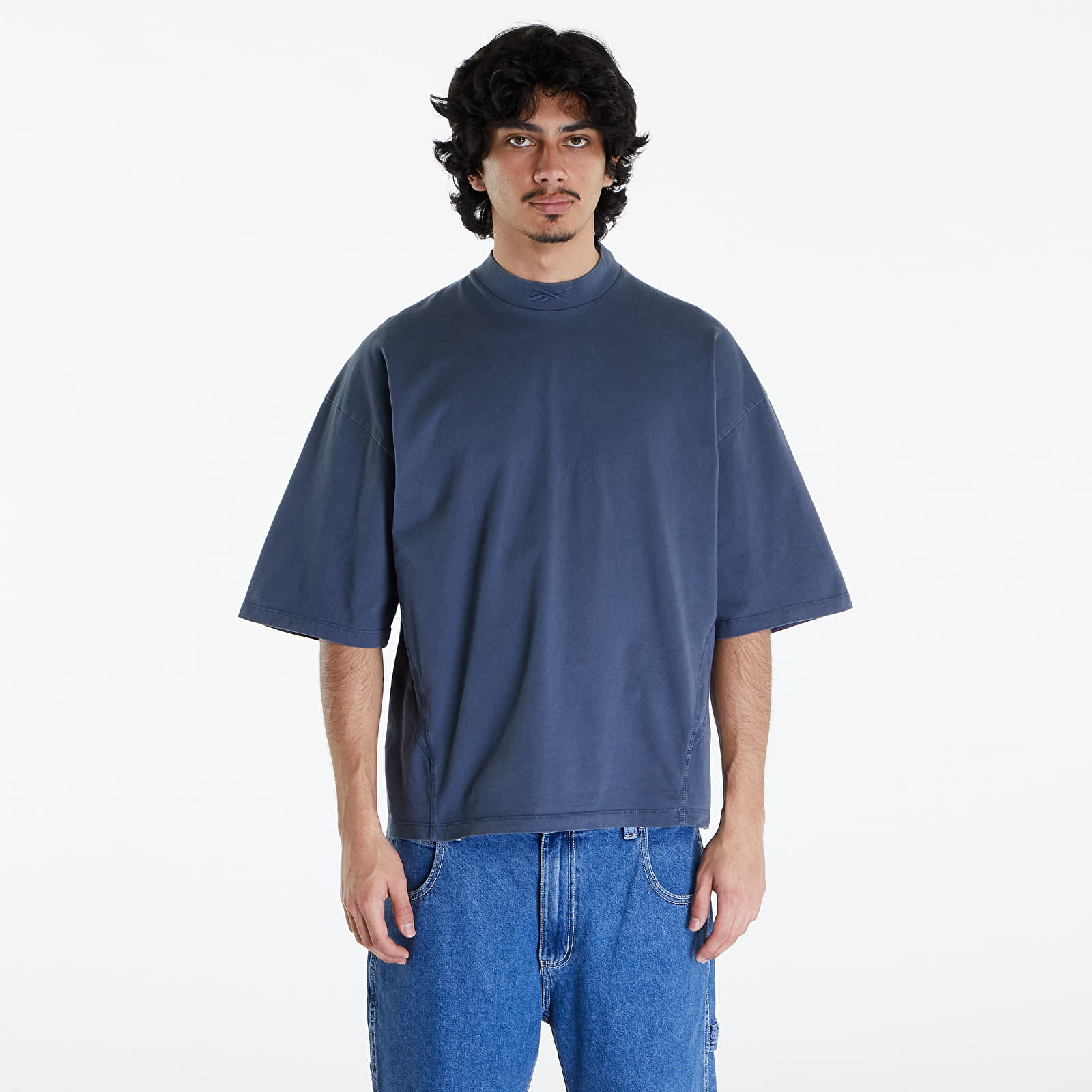 Trička Reebok Oversized Tee UNISEX Washed Stone Blue