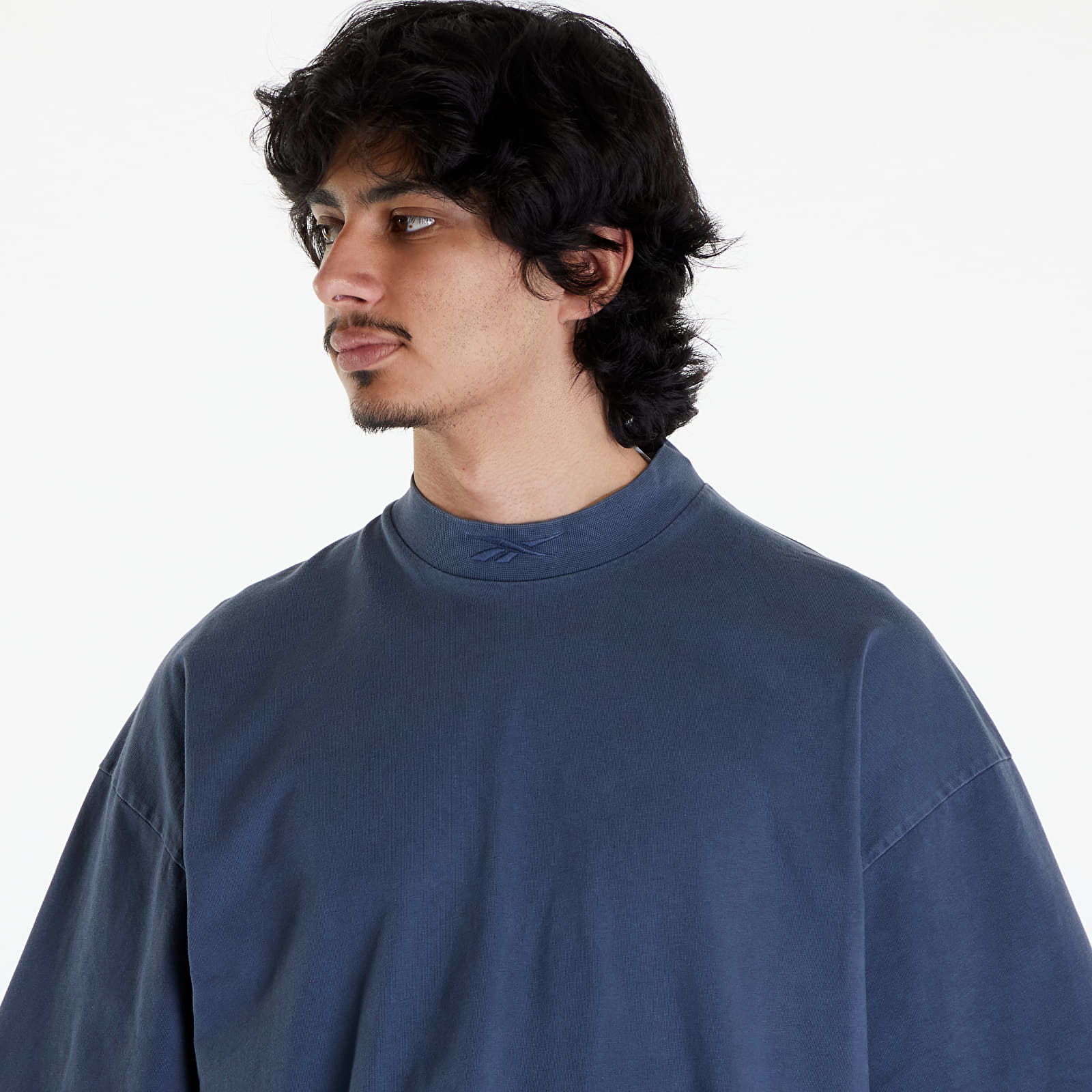 Trička Reebok Oversized Tee UNISEX Washed Stone Blue