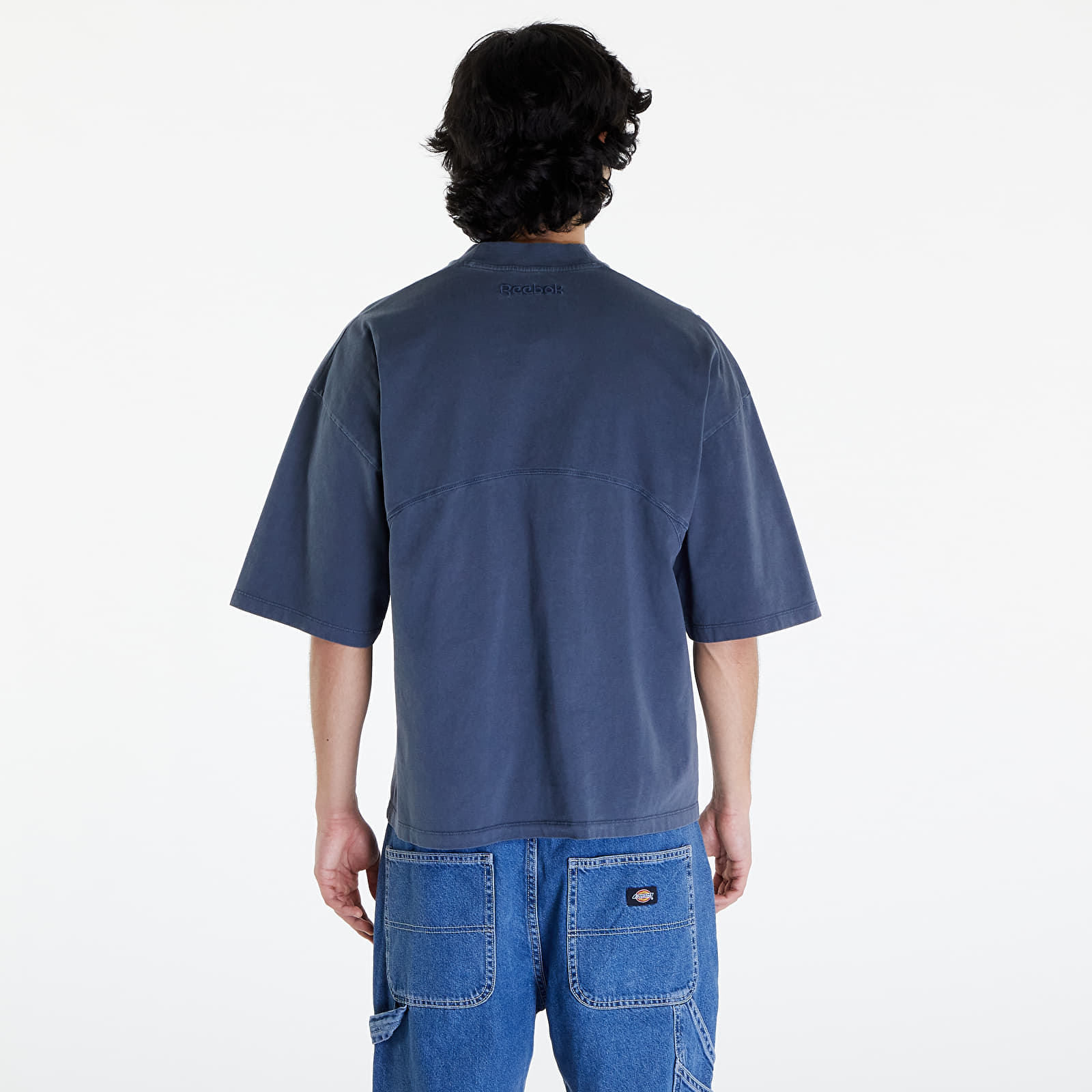Trička Reebok Oversized Tee UNISEX Washed Stone Blue