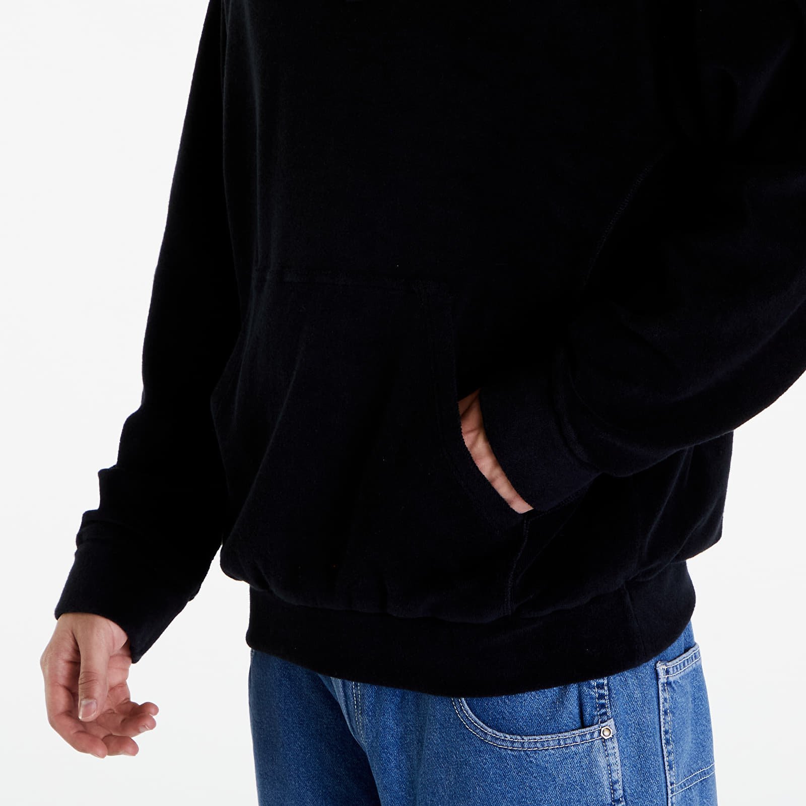 Hoodies and sweatshirts  Reebok Oversized Terry Hoodie UNISEX Black
