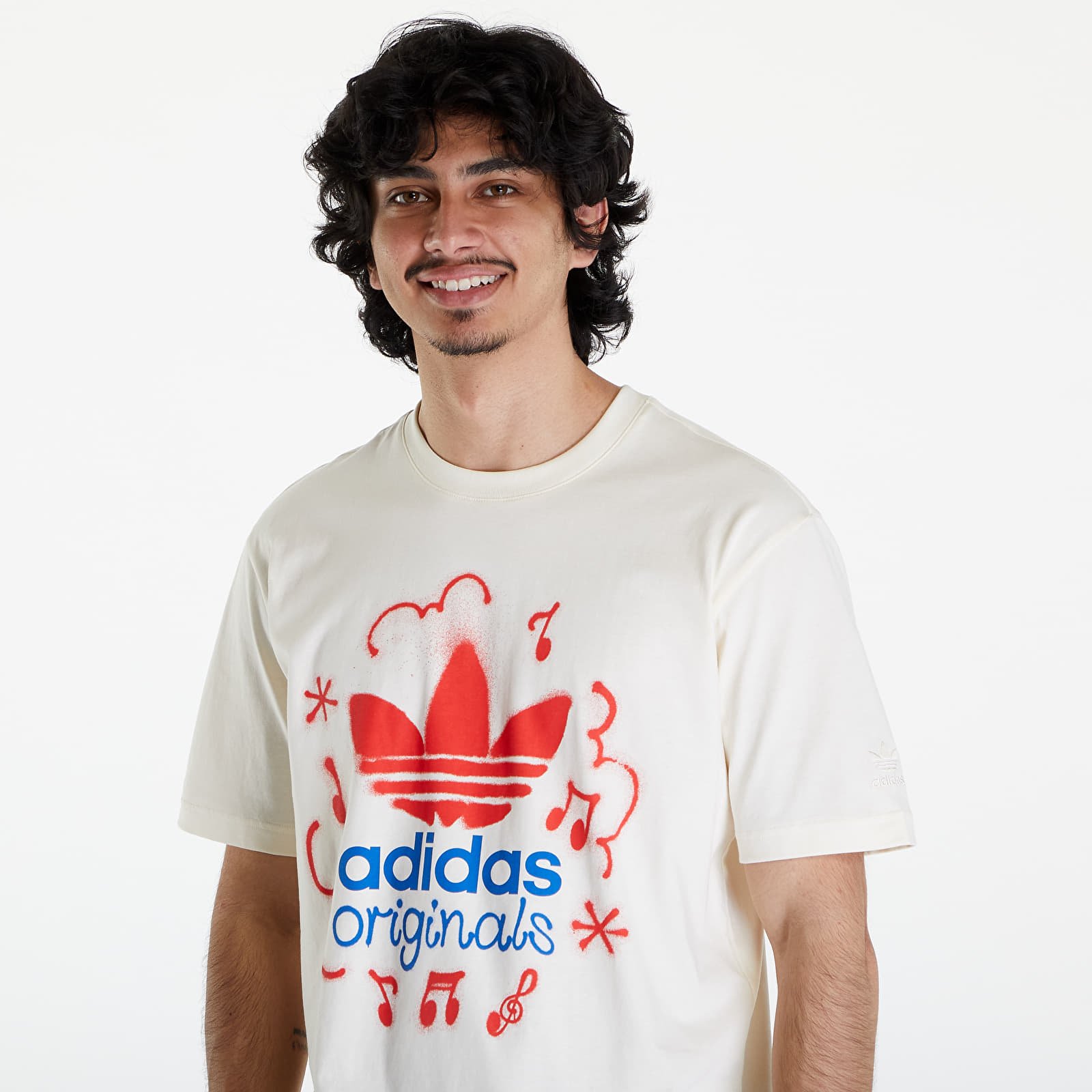 T-Shirts adidas Ts Tee Ss  4 Crew White