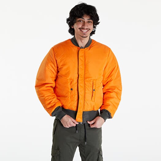 Men s jackets Alpha Industries MA 1 Heritage Rep Grey Queens