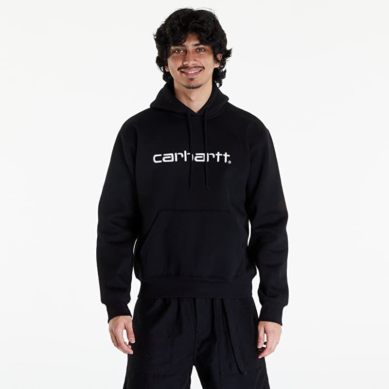 Sweatshirt Carhartt WIP Hooded Carhartt Sweat Black/ White