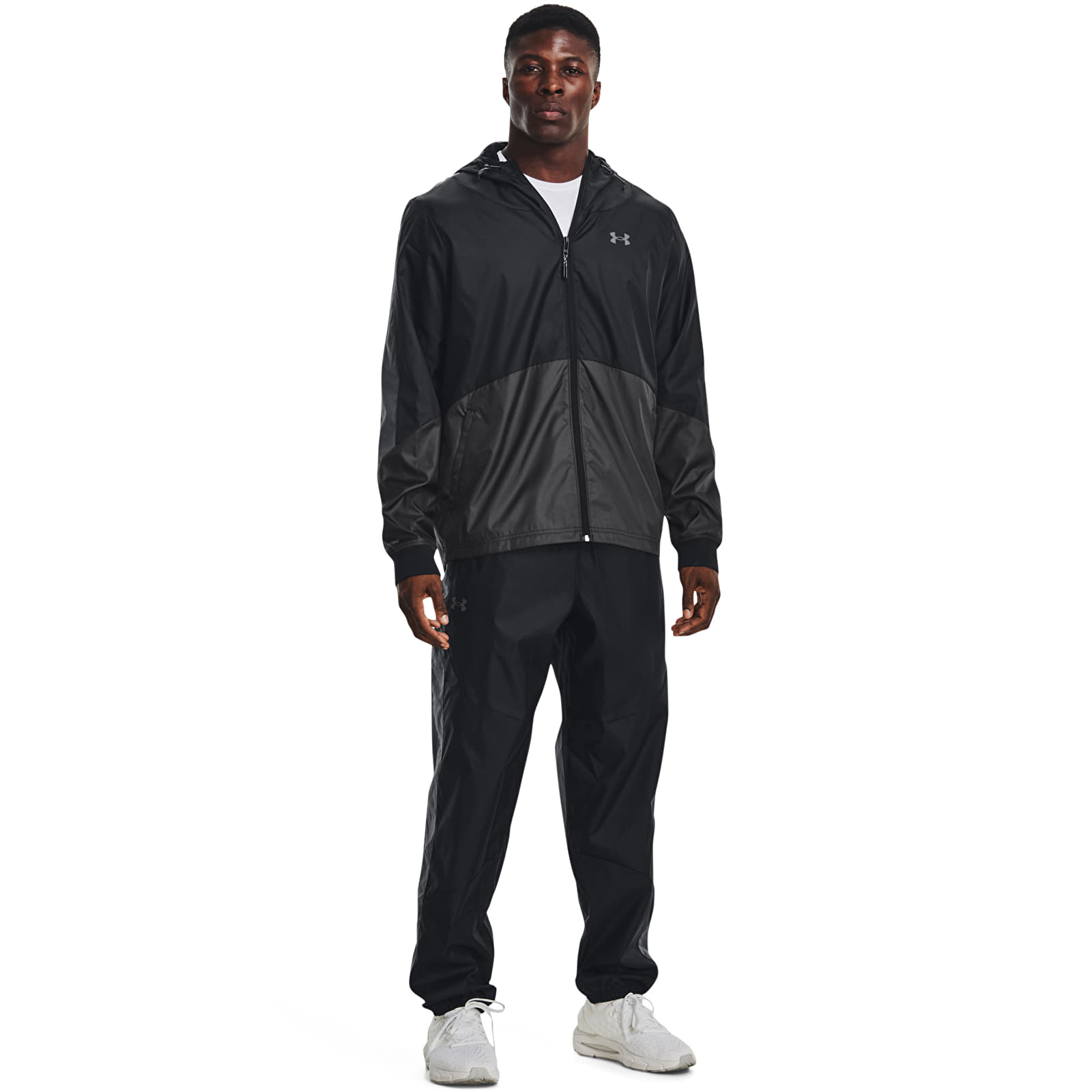 Mikine Under Armour Legacy Windbreaker Black