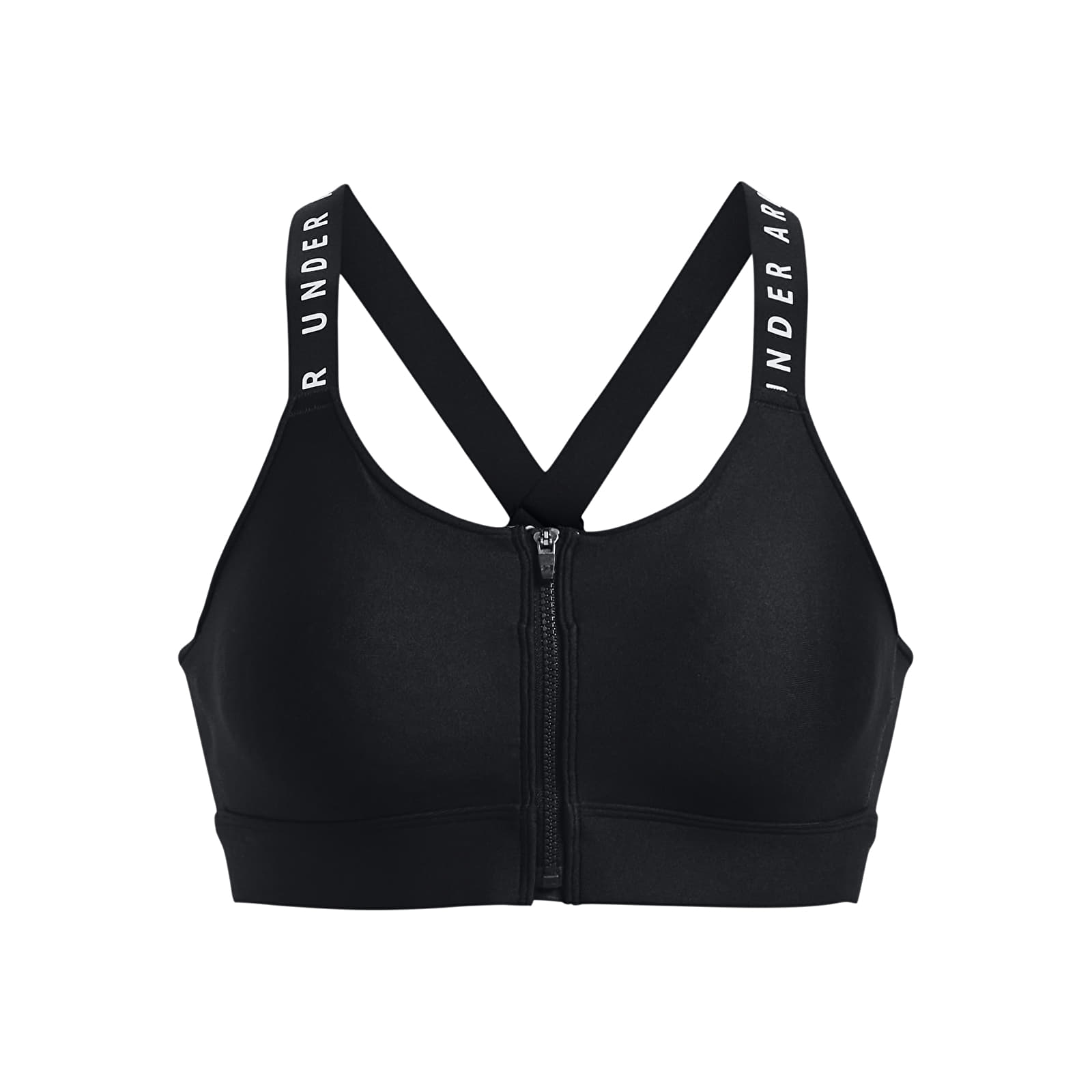 Sujetadores Under Armour Infinity High Bra Zip Black