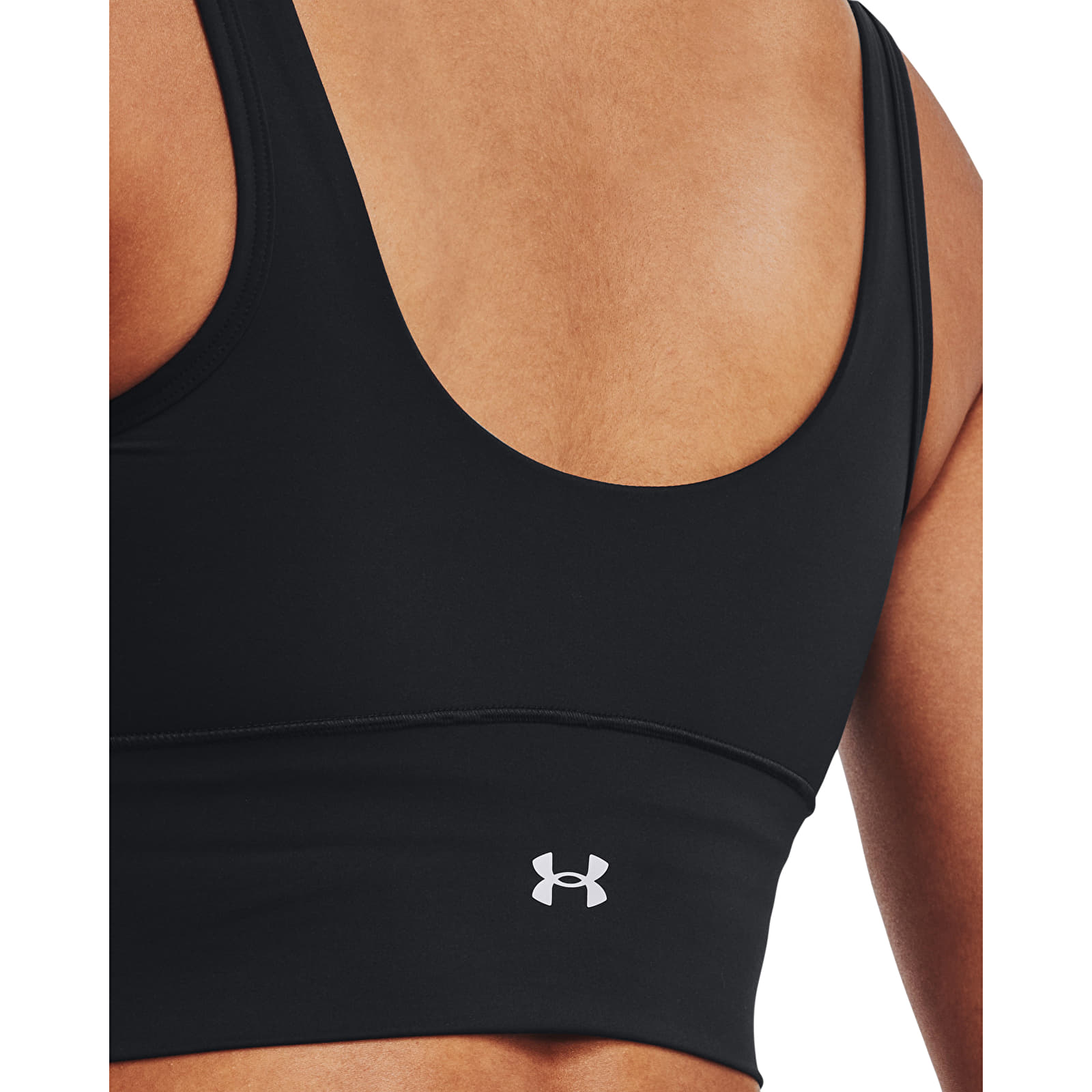 Camisetas de tirantes Under Armour Meridian Fitted Crop Tank Black