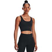 Under Armour Meridian Fitted Crop Tank Black