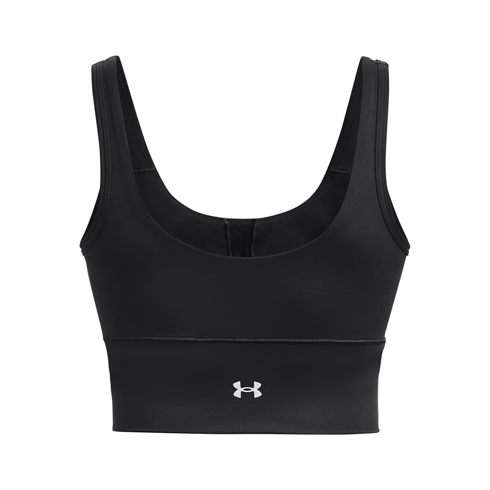 Camisetas de tirantes Under Armour Meridian Fitted Crop Tank Black