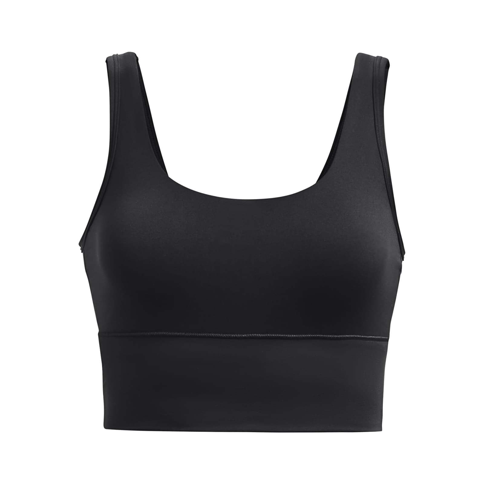Camisetas de tirantes Under Armour Meridian Fitted Crop Tank Black