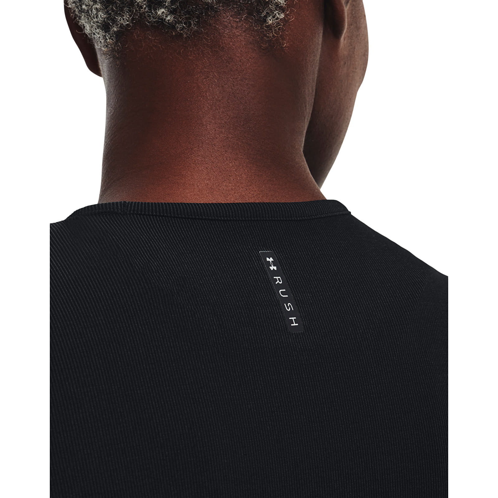 Camisetas Under Armour Rush Seamless Ss Black