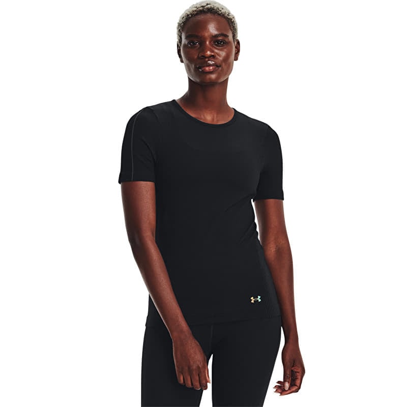 T-paita Under Armour Rush Seamless Ss Black