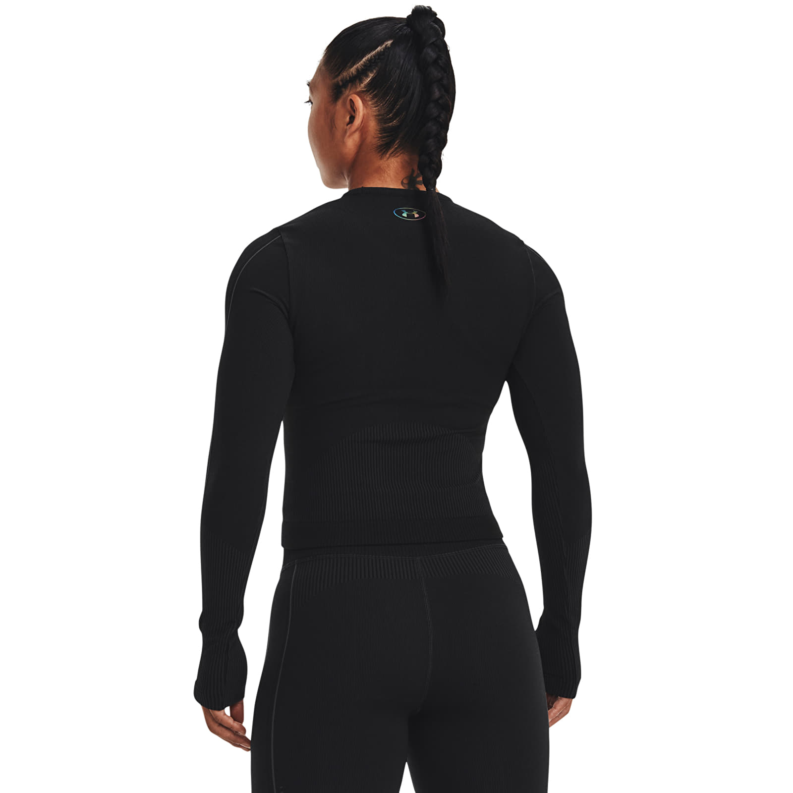 Camisetas Under Armour Rush Seamless Ls Black
