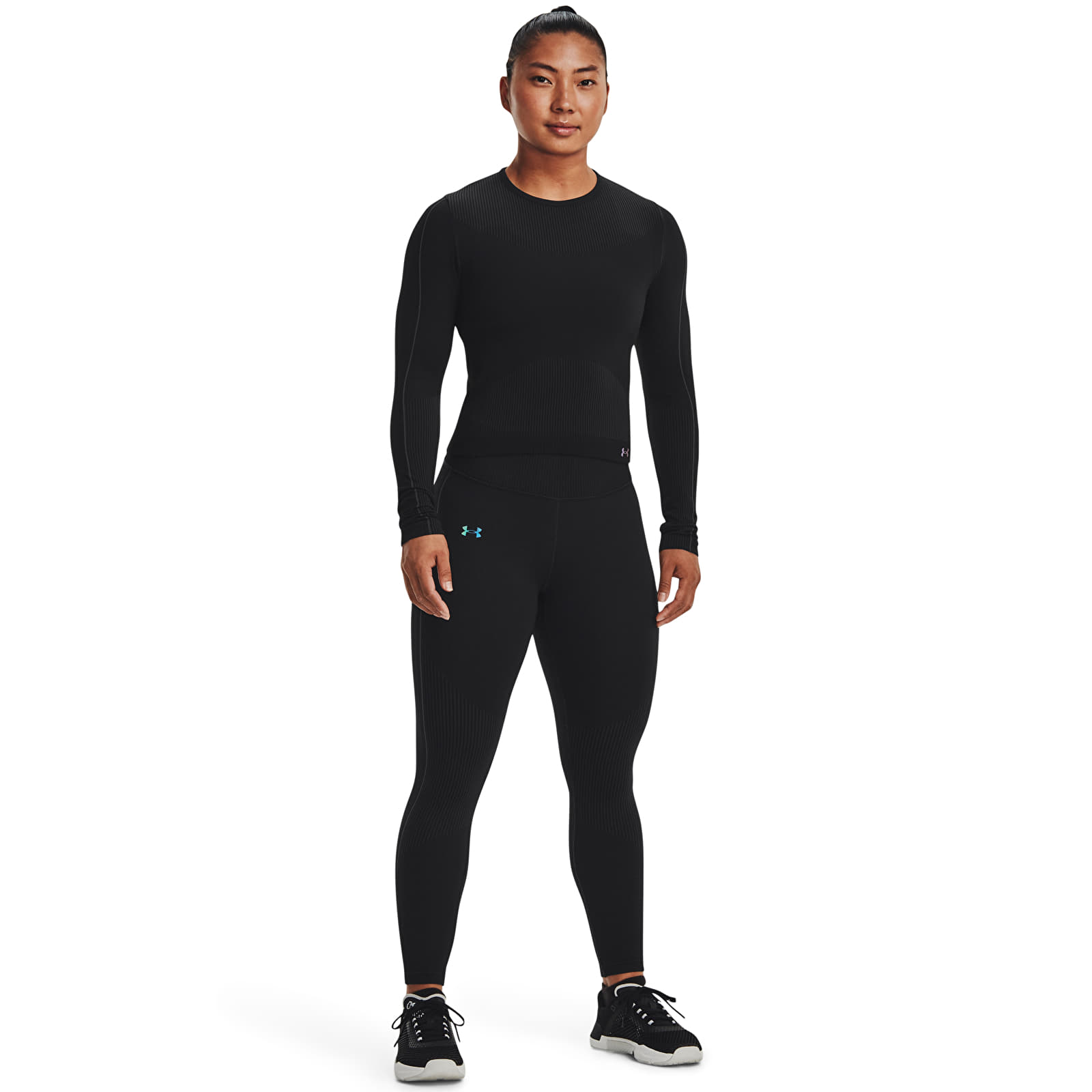 T-shirts Under Armour Rush Seamless Ls Black