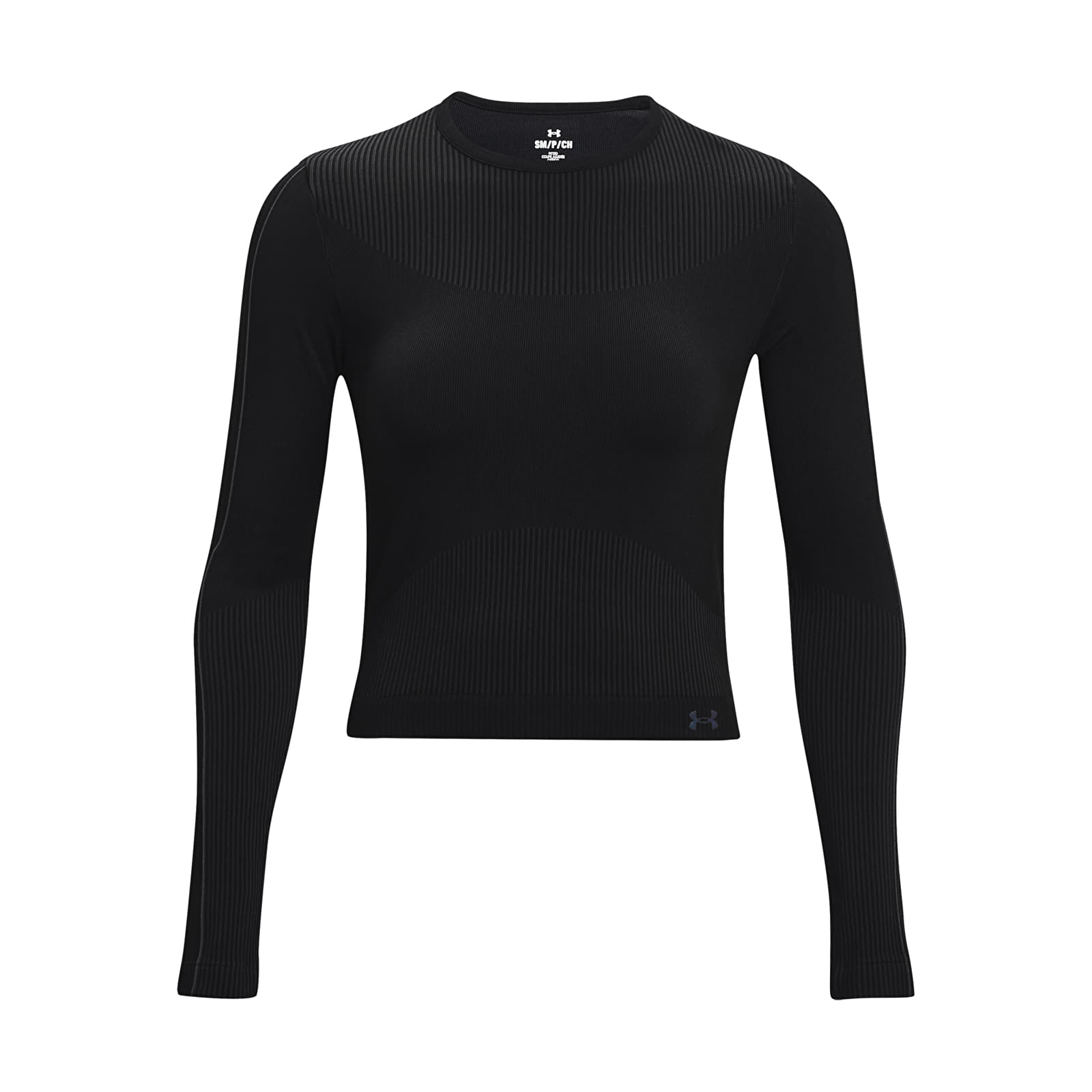 Camisetas Under Armour Rush Seamless Ls Black
